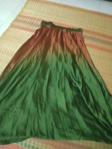 Embroidered Green Lehenga