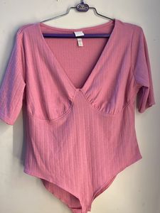 H&M Baby Pink Bodysuit