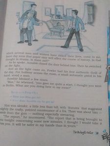 Footprints Without Feet Class 10