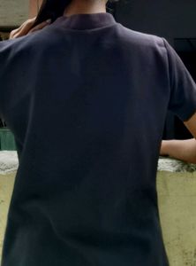 Vintage Mock Neck Tee