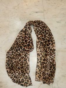 Leopard Print Scarf
