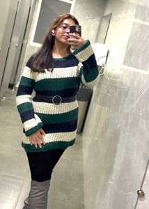 Crochet Style Sweater