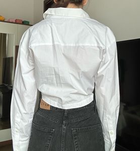 Zara Cropped Shirt NEW