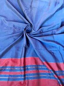 Beautiful Navy Blue Silk Saree 💙