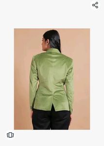 Women &#39;S Semi  Formal Wear Olive Blazer
