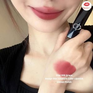 Dior Rouge Velvet Lipstick Shade558 Grace Velve