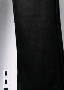 Zara Faux Leather Flare Trousers