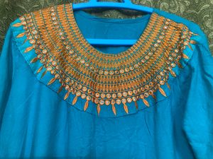 Embroidery Work Very Beautiful Designed Kurta