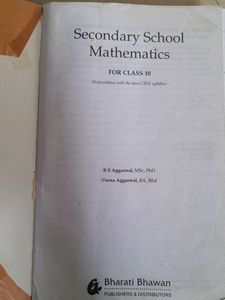 R. S Agarwal Class 10 Maths Book
