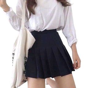 Pleated Mini Skirts