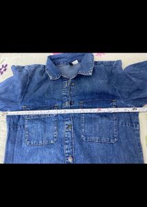 H&amp;M Denim midi Dress