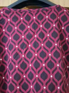 Patterned Crop Top