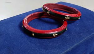 One Red Colour Bangles