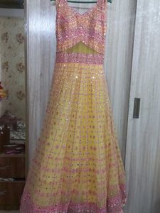 Haldi Wedding Gown