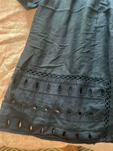 Zara Schiffli Top