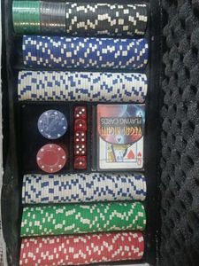 Poker Set with Case