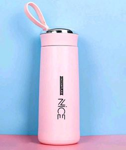 Nice Water Bottle Bpa Free Glass 400 Ml