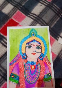 Iskcon Radha Rani Painting