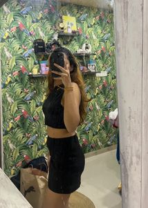 Black Skirt &amp; Top Set