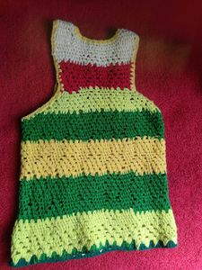 Colorful Crochet Tank Top