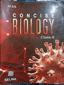 Class 10 ICSE Physics Chemistry Biology Books
