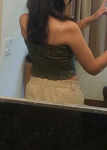 Olive Green Tube Top