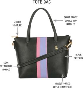 New Baggit Women Black Vanity Bag