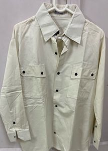 Beige Cotton Shirt