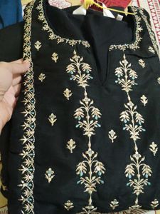 Elegant Embroidered Kurta Set