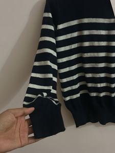 Striped Knit Sweater