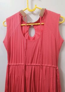 Pink Colour Gown