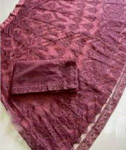 Elegant Maroon Embroidered Lehenga Choli Set