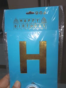 Paper Birthday Banner - 1 Pack