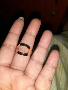 Combo of 2 antitarnish rings two earrin