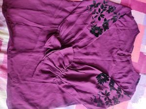 PlusS Purple Short Kurti/Top