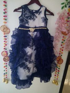 New Party Wear Organza Frock