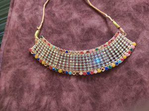 new Colorful Beaded Choker