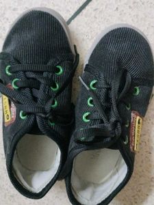 Cute Black Baby Shoes