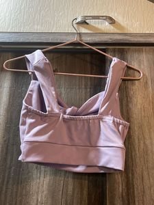 Lavender crop top