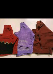 Ethnic blouse Sets - Vibrant Colors