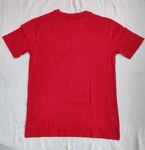 Red Round Neck T-Shirt (New - Unused)