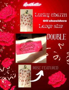 WOW 🌹 Rose fluffy Top (Double Layer)🌹🧺🌹🧺🌹🧺