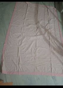 Get Any One Single Bed Checked/Flower Bedsheet