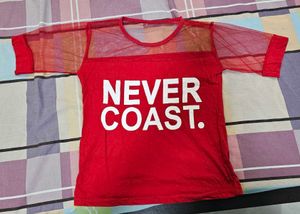 A Casual Wear Crop Top