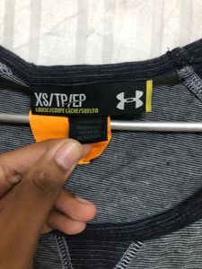 Under Armour Grey Cotton T Shirt