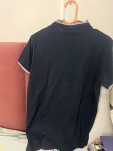 Stylish Navy Blue Polo T-Shirt