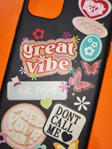 Trendy Sticker iPhone Case
