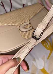 Cute Beige Crossbody Bag