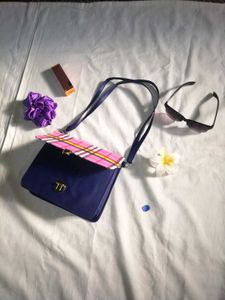 Rainbow Plaid Crossbody Bag