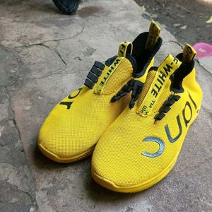 Stylish Yellow Sneakers